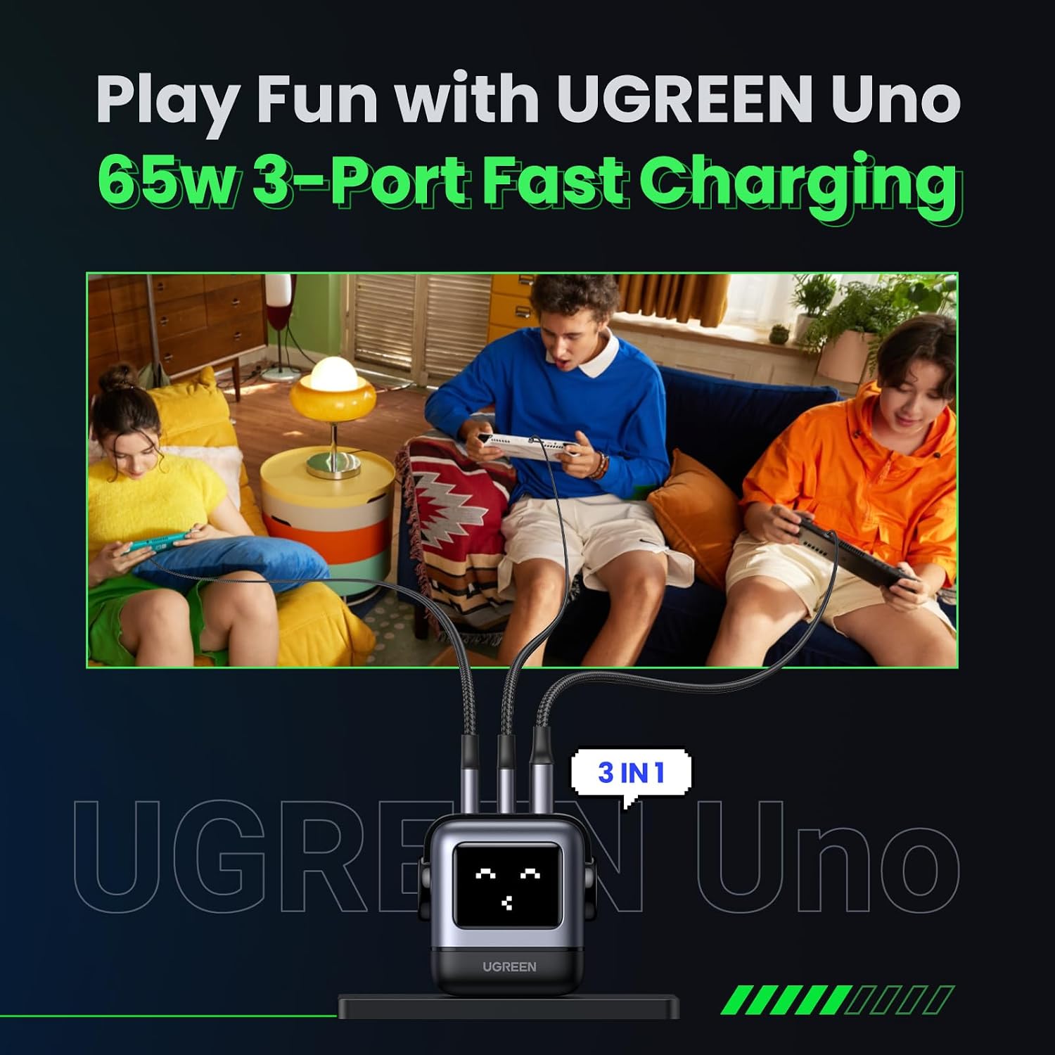PowerPro 65W Charger Trio
