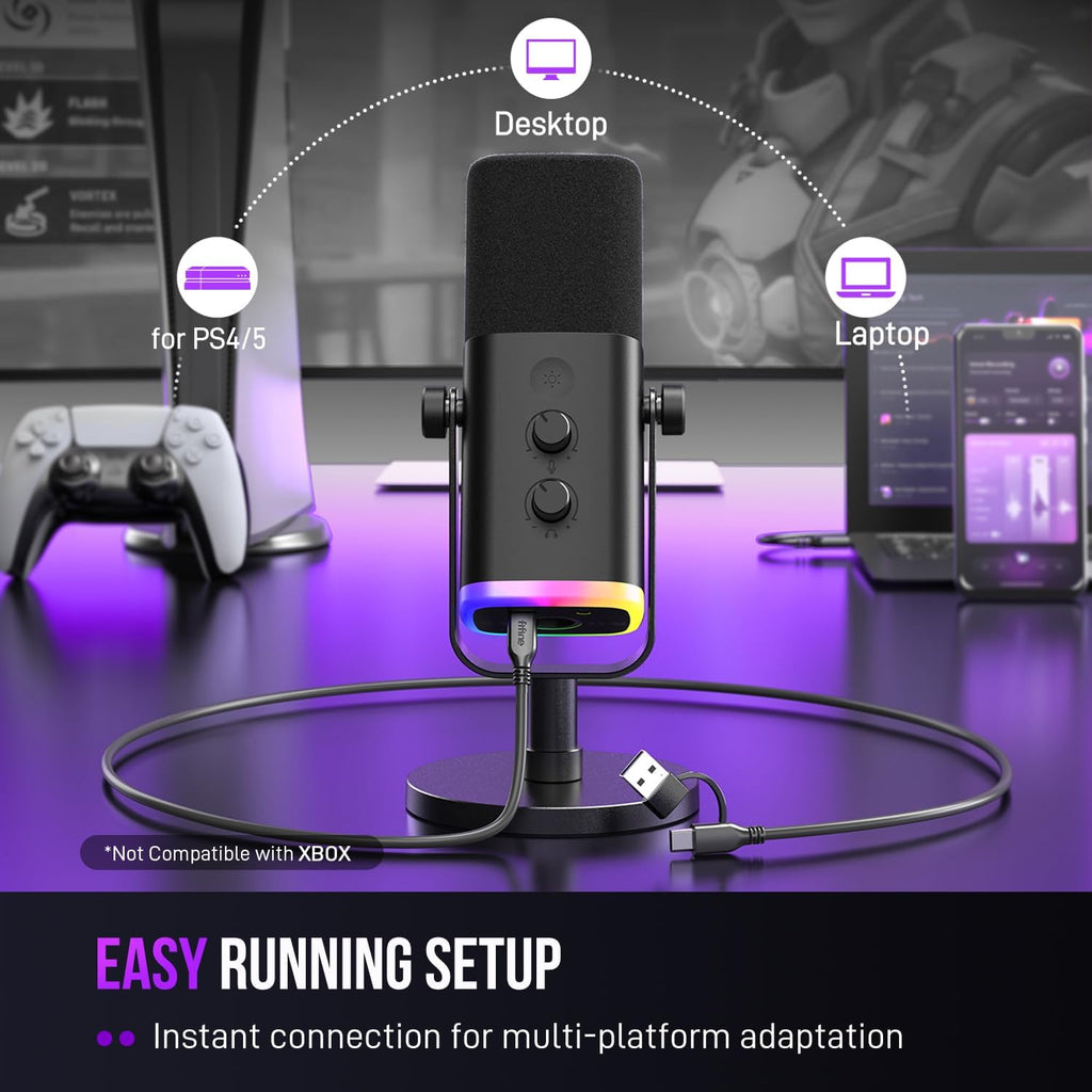 AmpliGame Dynamic Mic for Streaming