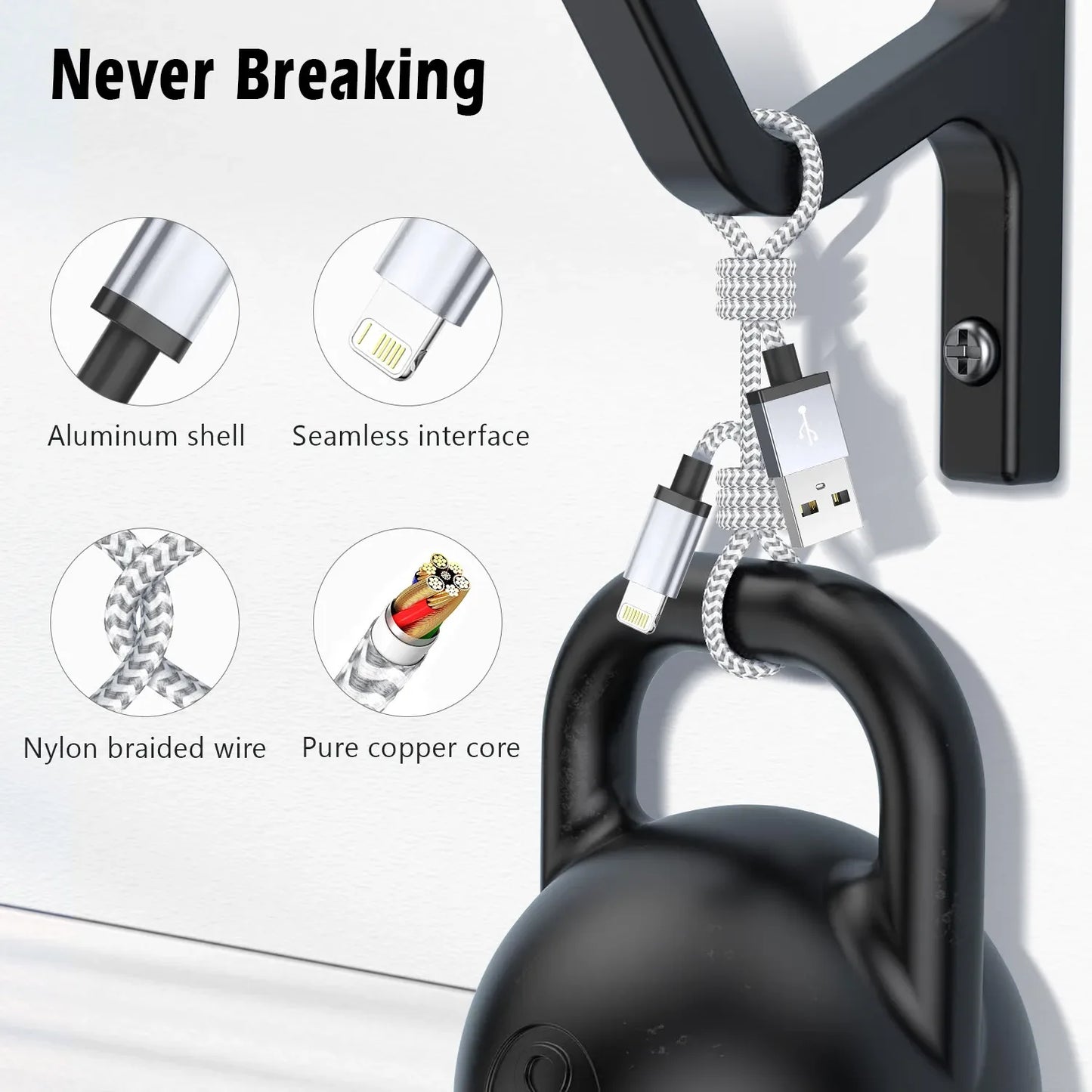 Lightning-Fast iPhone Charger Cable