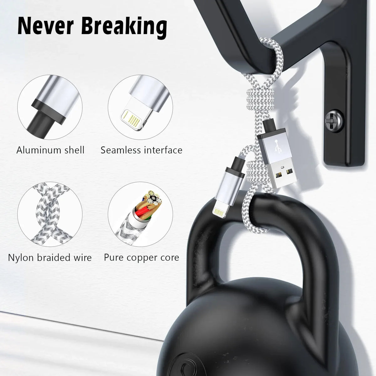 Lightning-Fast iPhone Charger Cable