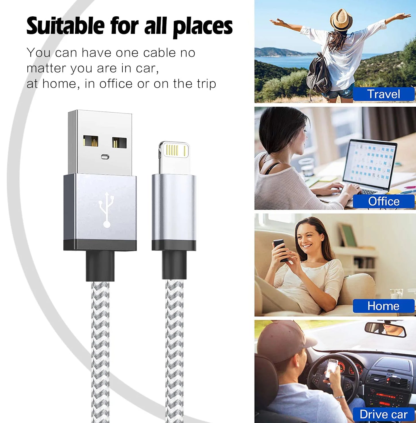 Lightning-Fast iPhone Charger Cable
