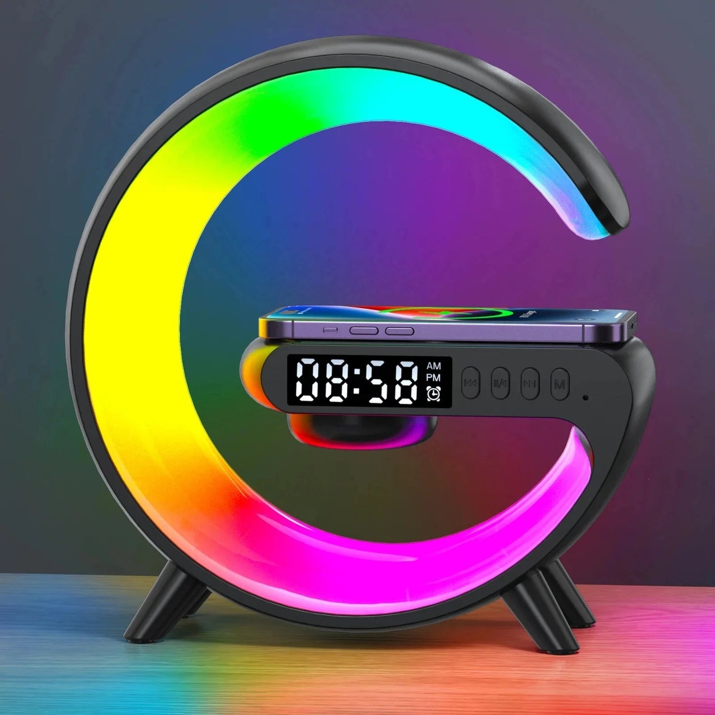 Multifunctional Wireless Charging Lamp